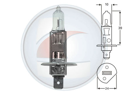 LAMP.HALOG.H1 12V 55W