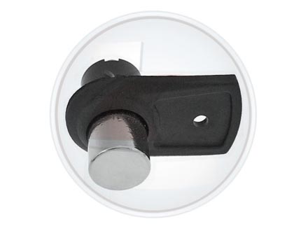 MANIJA EXT.R-12 CROM.TRAS.(BOTON)