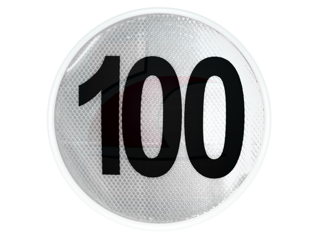 CINTA REFLECTIVA VELOCIDAD MAX 100
