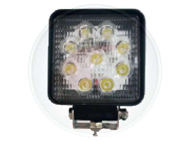 FARO AUX. UNIV.LED CUADRADO 2430 LU