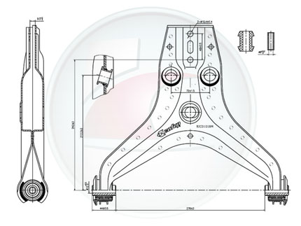 PAR.SUSP.GALAXY/CARAT/QUANTUM C/BUJ