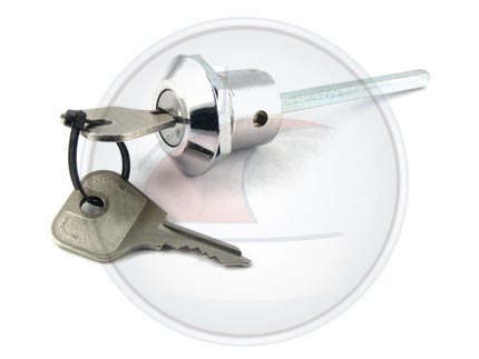 CERRADURA R-12 FRENTE CROMADO DE BA