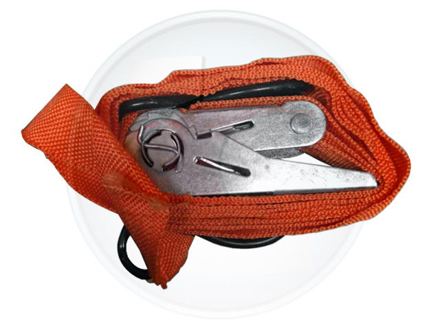 CINTA AMARRE C/CRIQUE 2.5 CM X 4 MT