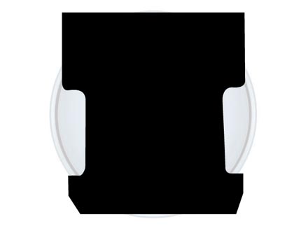 ALFOMBRA CAJA CADDY NEGRA