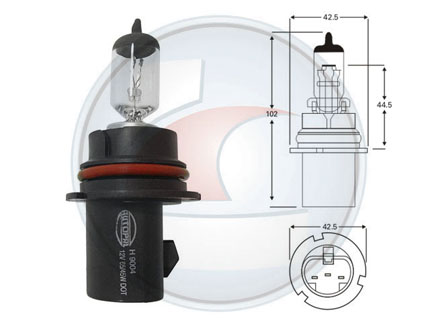 LAMP.HALOG.9004 12V 65/45W