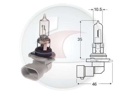 LAMP.HALOG.9005 12V 65W