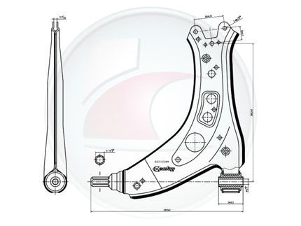 PAR.SUSP.FOX C/BUJE DEL IZQ/DER (TO