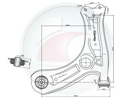 PAR.SUSP.GOL 08-> TREND DEL.IZQ.