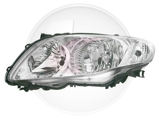 OPTICA TOYOTA COROLLA 08-> IZQ.