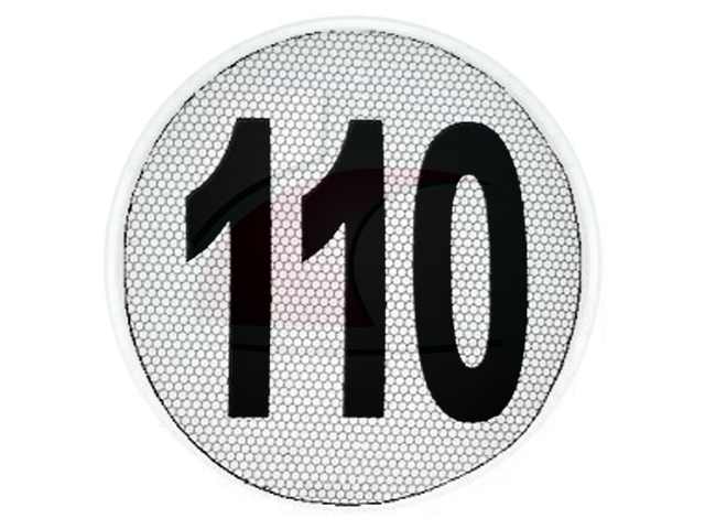 CINTA REFLECTIVA VELOCIDAD MAX 110