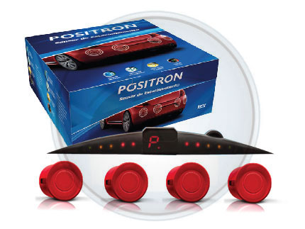 SENSOR ESTACIONAMIENTO ROJO KIT COM