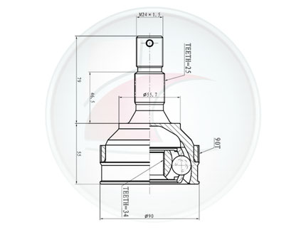 JUNTA HOMOC.405 1.6/1.9/2.0