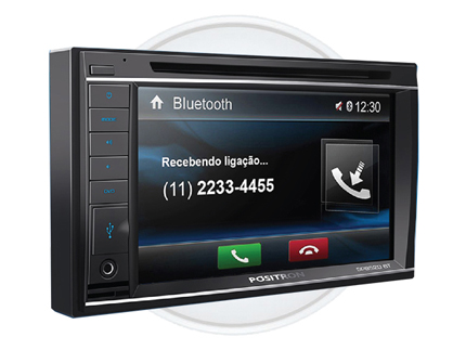 REPRODUCTOR DOBLE DIN/CD/DVD 6.2Â´/B