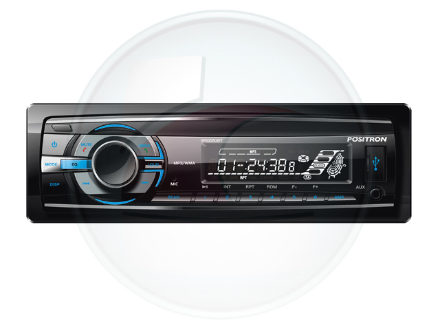 REPRODUCTOR UN DIN/USB/BLUUETOOH/SD