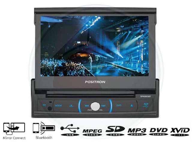 REPRODUCTOR CD/DVD 7´ TOUCH/MP3/USB
