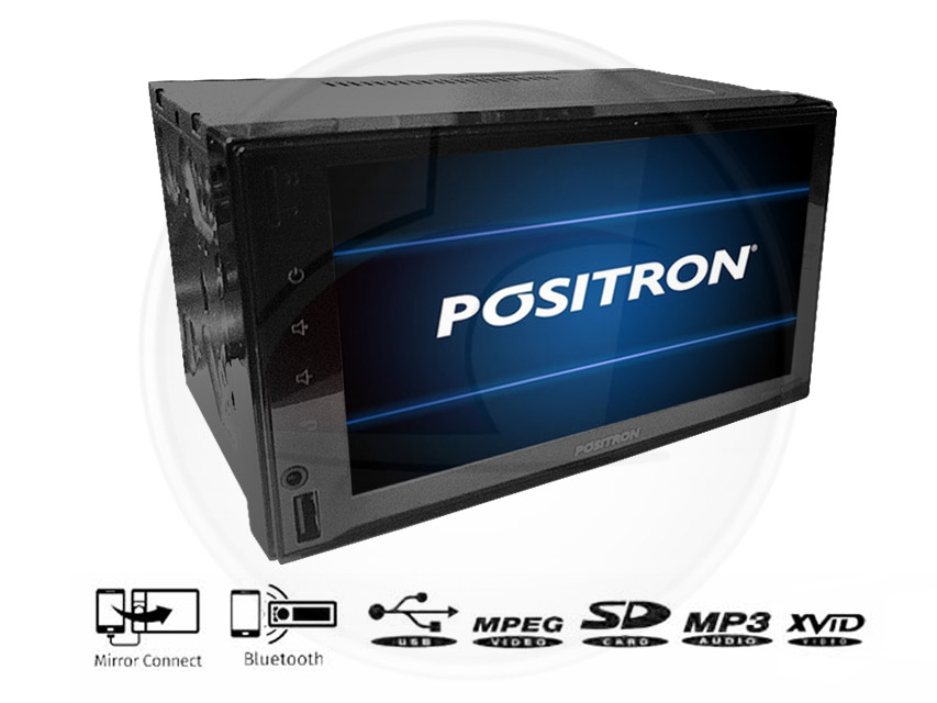 REPRODUCTOR DOBLE DIN/MP3/WMA 7 CON