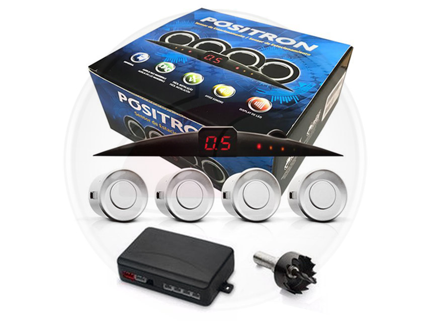 SENSOR ESTACIONAMIENTO BLANCO KIT C