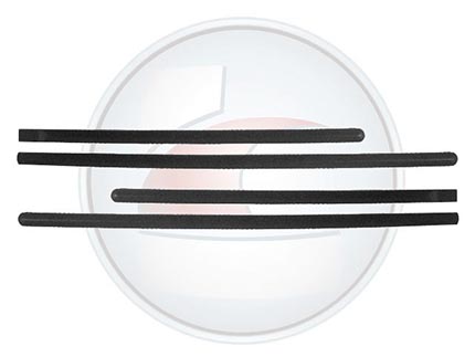 MOLDURA LAT.LOGAN NEGRA JGO.