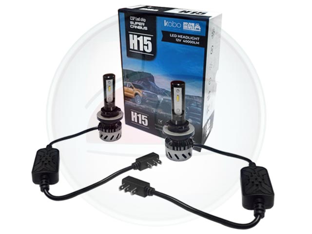 KIT CREE LED H15 40000 LUM 12 V. AM