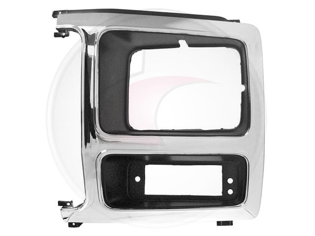 ARO FARO F-100 81/87 CROMADO IZQ.