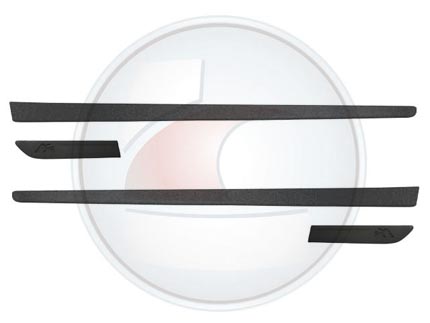 MOLDURA LAT.KA 12-> NEGRA JGO.