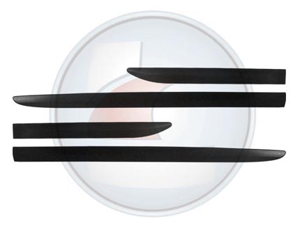 MOLDURA LAT.308 NEGRA JGO.