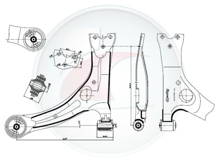 PAR.SUSP.COROLLA ->07 DEL.DER.