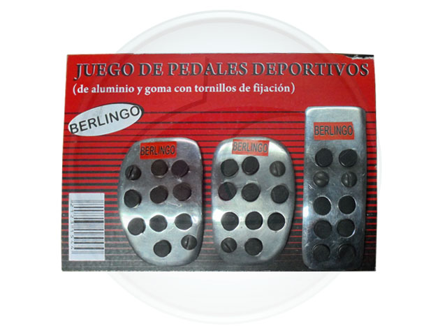 PEDALERA BERLINGO ALUMINIO JGO.