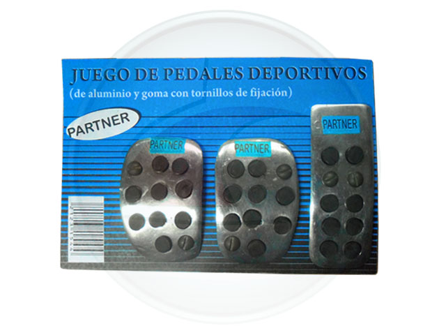 PEDALERA PARTNER ALUMINIO JGO.