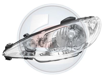 OPTICA 206 04-> VIDRIO LISO IZQ.