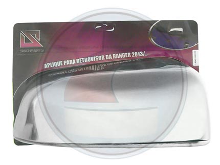 TAPA ESPEJO RANGER 13-> CROMADA IZQ