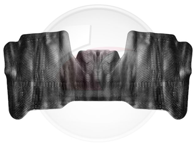 ALFOMBRA HABIT. F-100 H/96  NEGRA