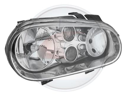 OPTICA GOLF 99 C/NEBLINERO IZQ.