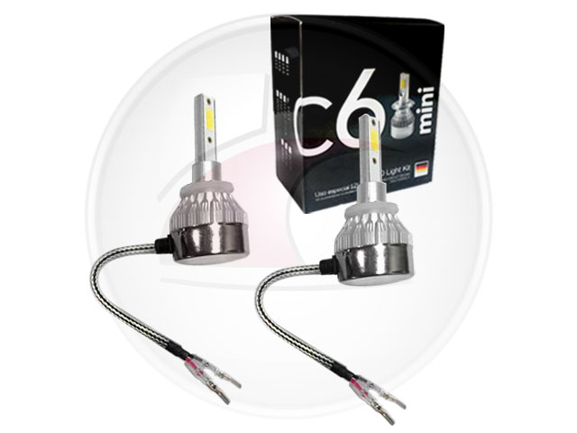 KIT CREE LED H27 20000 LUM 12 V.