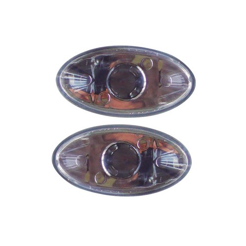 206 99/ (CRISTAL) LENTE LISO CARCAZA CROMADA DERCHO-IZQUIERD