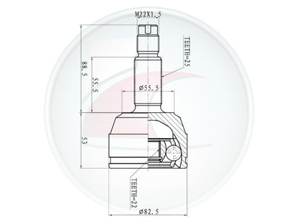 JUNTA HOMOC.ORION 1.6/1.8