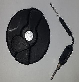 TAPA DE COMBUSTIBLE TANQUE PLASTICO  CARGO C/LLAVE