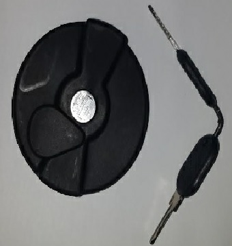 TAPA TANQUE COMBUSTIBLE PLASTICO C/LLAVE VW CAMION TODOS