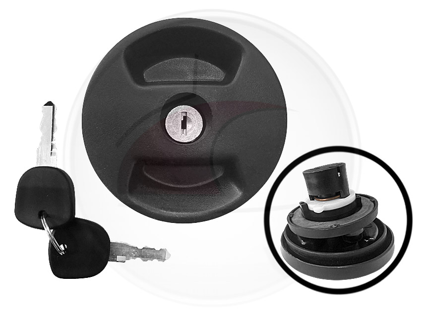 TAPA TANQUE ESCORT H/97 C/LLAVE