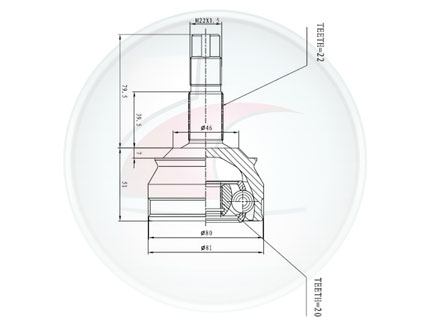 JUNTA HOMOC.TIPO 1.6