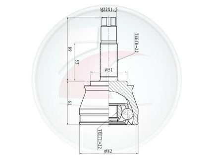 JUNTA HOMOC.STRADA 1.3 16V