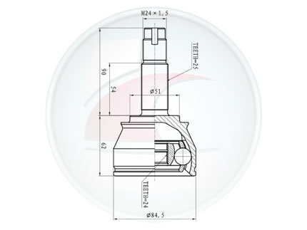 JUNTA HOMOC.IDEA ->10 1.8 8V L/CAJA