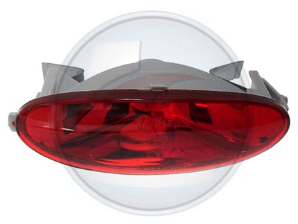 FARO 206 ANTINIEBLA RUBI LENTE LISO