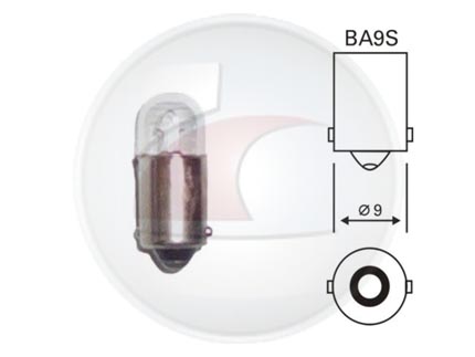 LAMP.TABLERO 53 12V 4W AZUL