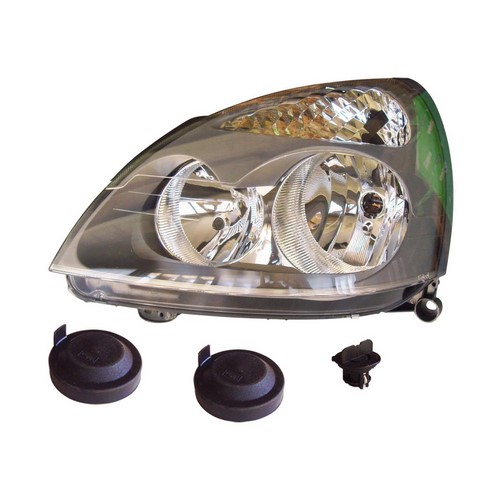 CLIO FII 03/ (H7-H1) MANDO MANUAL FONDO GRIS IZQUIERDO