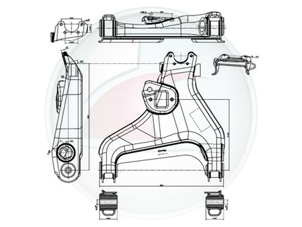 PAR.SUSP.BLAZER/S-10 96-> 4X2 C/BUJ