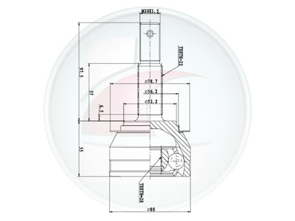 JUNTA HOMOC.CORSA/CORSA P-UP 1.0/1.