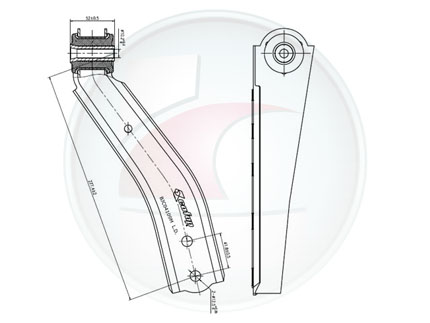 PAR.SUSP.CORSA 94/99 C/BUJE DEL.DER