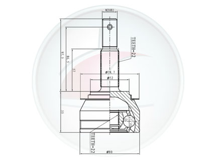 JUNTA HOMOC.CORSA/CORSA P-UP 1.7