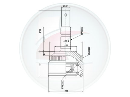 JUNTA HOMOC.MERIVA 1.8/16V